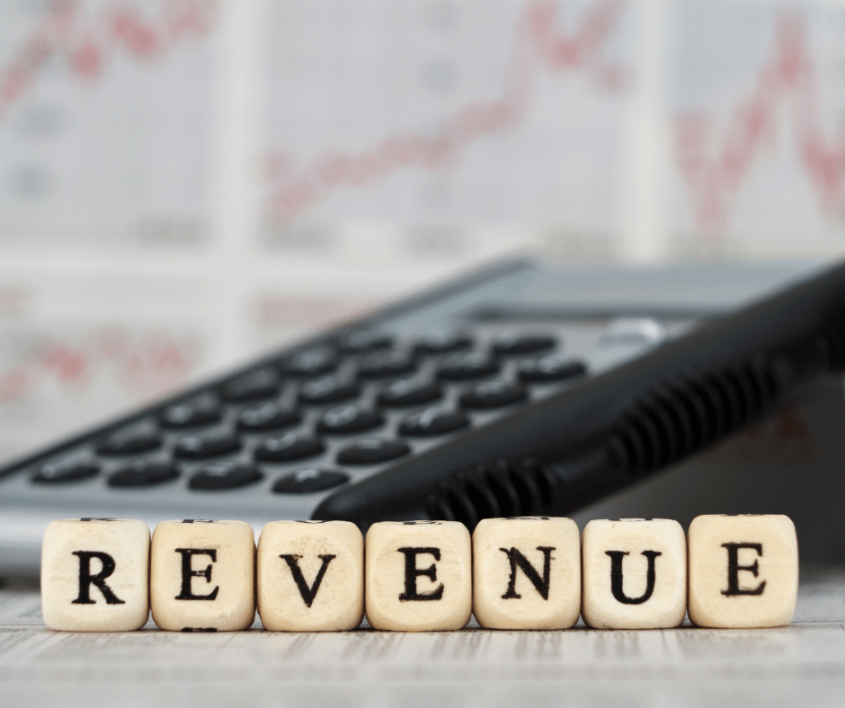 Dashboard displaying key metrics for revenue cycle management in hospitals.