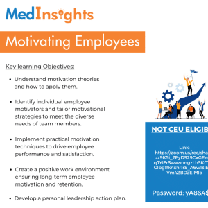 Motivating Employees Webinar