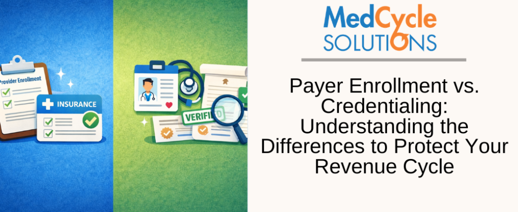 payer enrollment and credentialing
